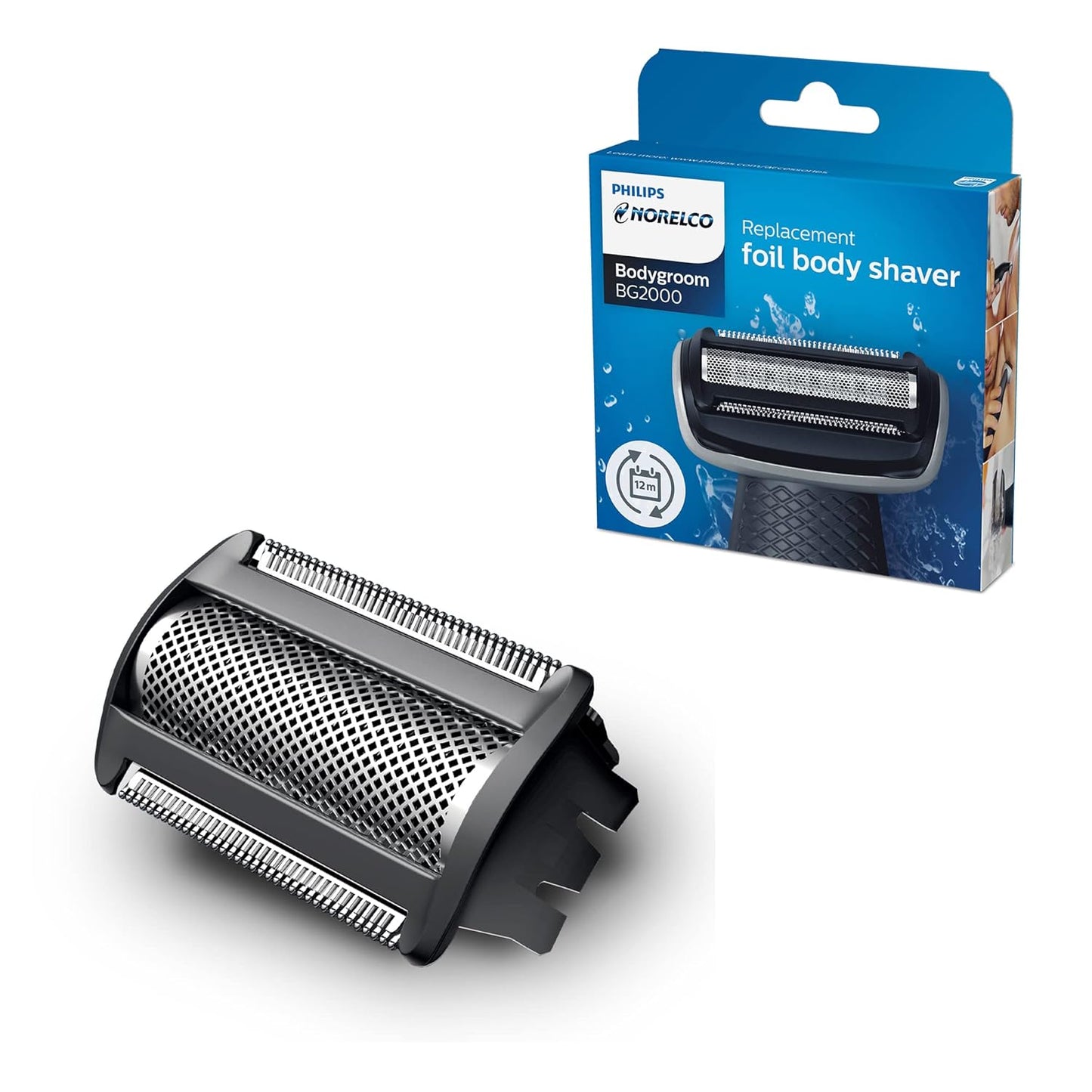 Philips Norelco Bodygroom Replacement Foil - Compatible with BG2000/40 Trimmer/Shaver