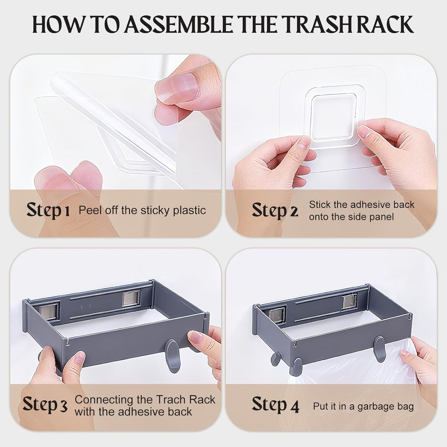 Manicure Table - Paddie Nail Desk with Extendable Surface, Trash Bag Holder & Lockable Wheels | White