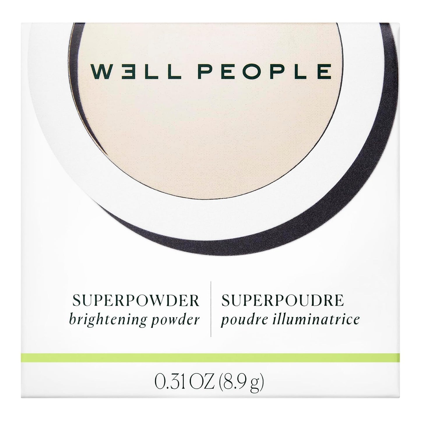 Well People Superpowder Brightening Powder - Vegan Baked Setting Powder for Luminous Skin | Pearl Finish