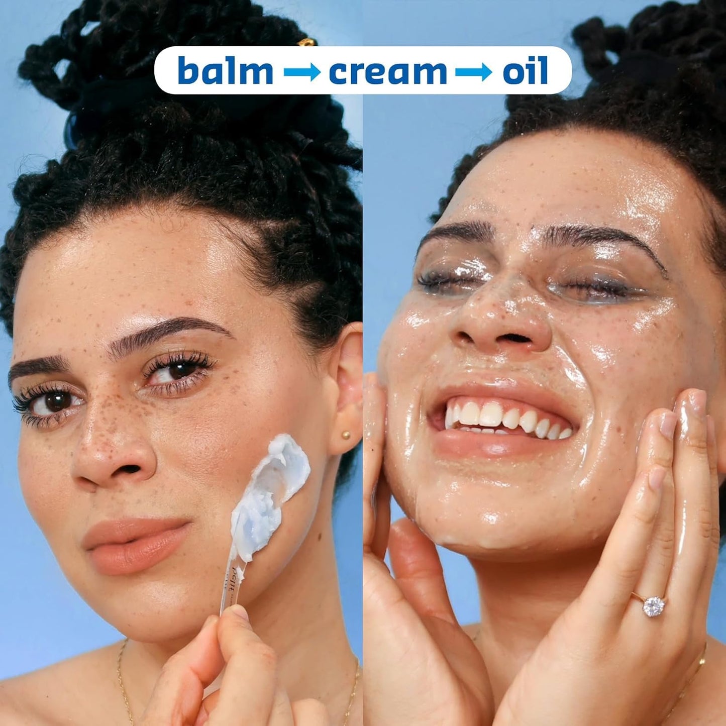 Aqua Bomb Cleansing Balm - Hydrating Makeup Remover & Deep Cleanser | 3.3 fl. oz. Balm to Oil Formula