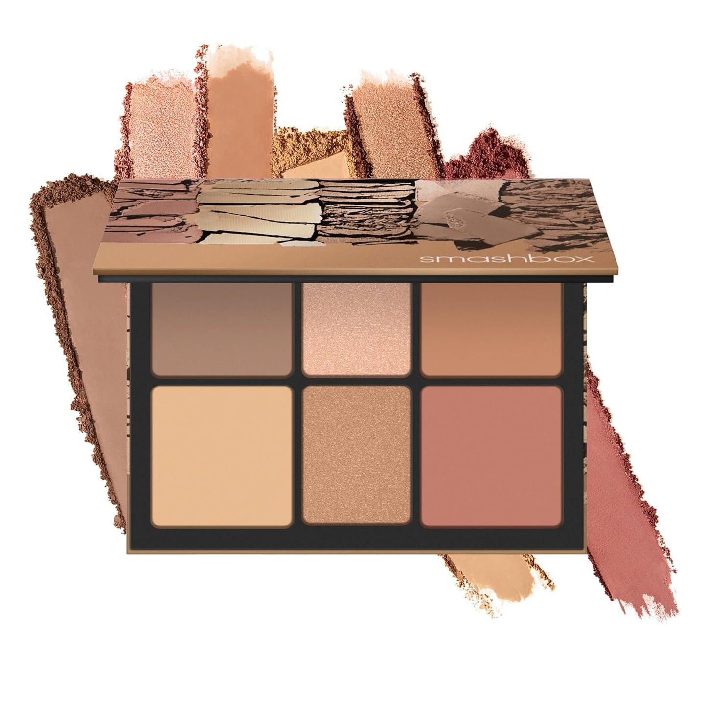 Cali Contour Palette - Six-Shade Contour Kit with Highlighter, Bronzer & Blush for Dimension & Glow