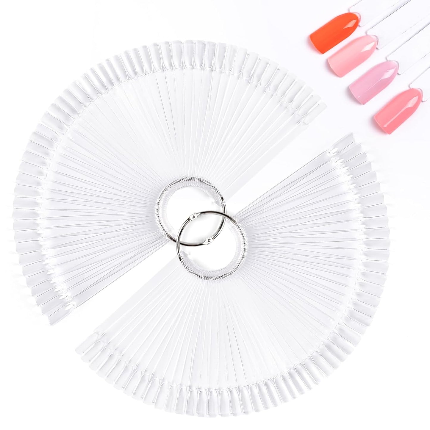 MelodySusie Nail Forms - 100PCS Long Length Strong Adhesion | Acrylic & Gel Extensions for Home or Salon Use