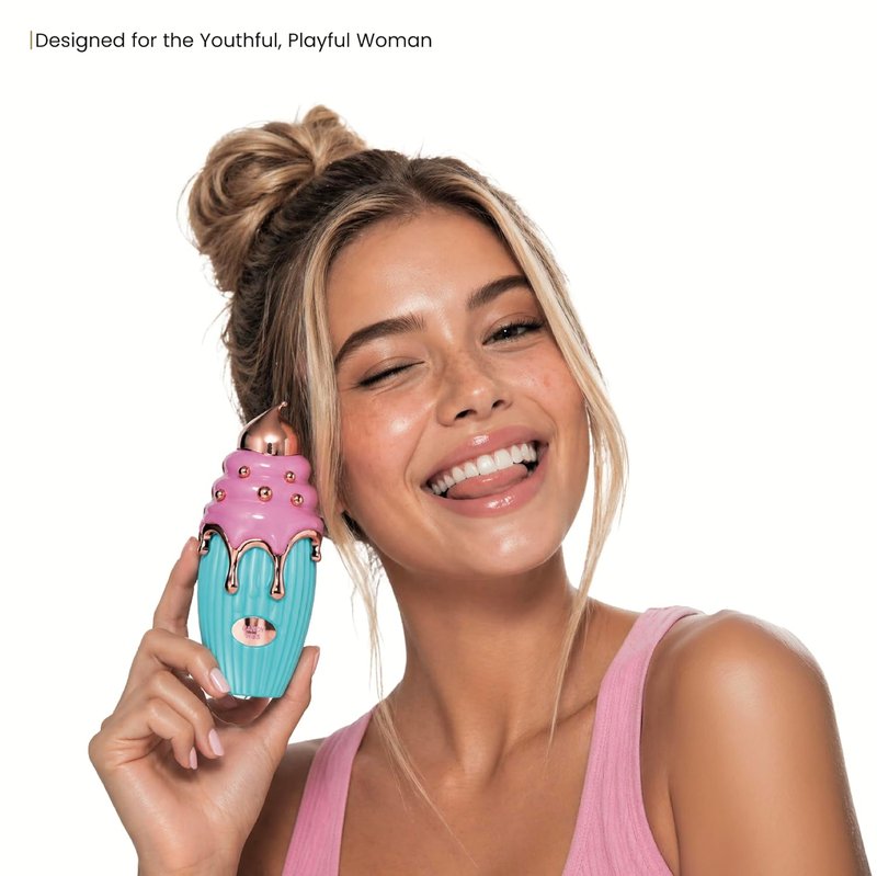 Candy Kiss Eau de Parfum | Long-Lasting Sweet Gourmand Fragrance for Women - 100ml, Fruity Berry Scent