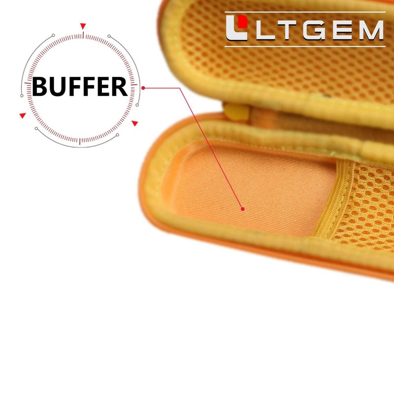 LTGEM Tester Pen Hard Carrying Case Compatible With Fluke 1AC VoltAlert Non-Contact Voltage Tester / 2AC Alert Voltage Tester Pen (Case Only)