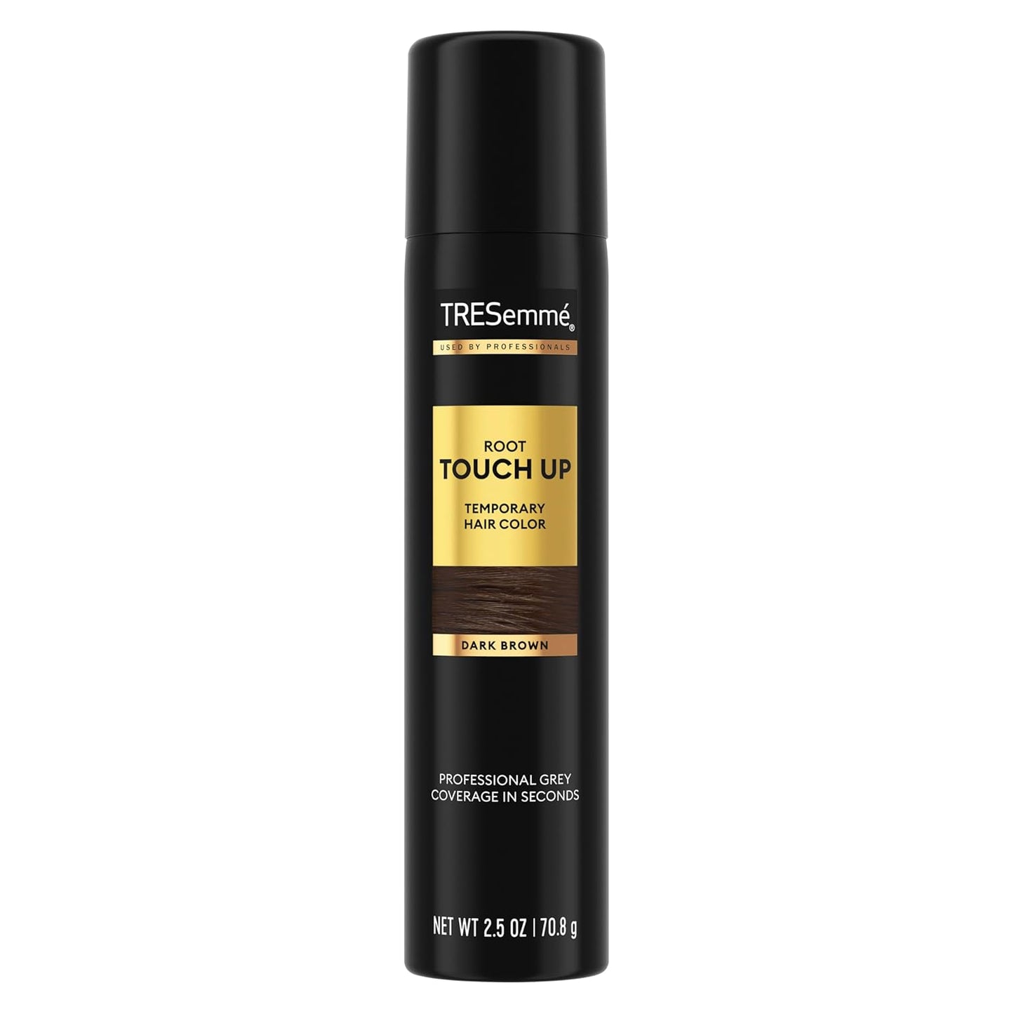 TRESemmé Temporary Hair Color - Dark Brown Root Touch-Up Spray | Ammonia-Free, 2.5 Fl Oz