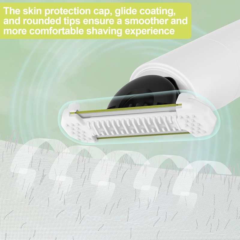 Norelco Skin Protect Replacement Guards - 3 Pack for O-Blade | Unisex Personal Groomer & Trimmer Protection