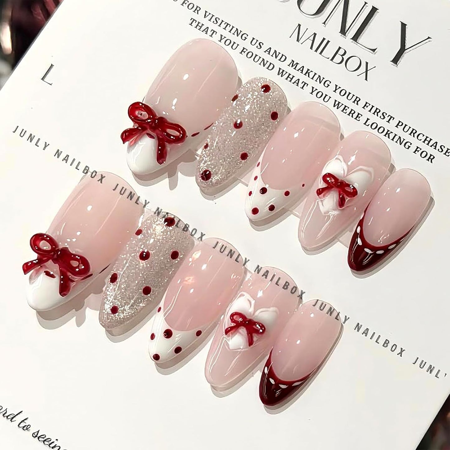 Short Square French Tip Press-On Nails - Glossy Pink & White | 24 Pcs Reusable Acrylic for Salon Quality Nail Art