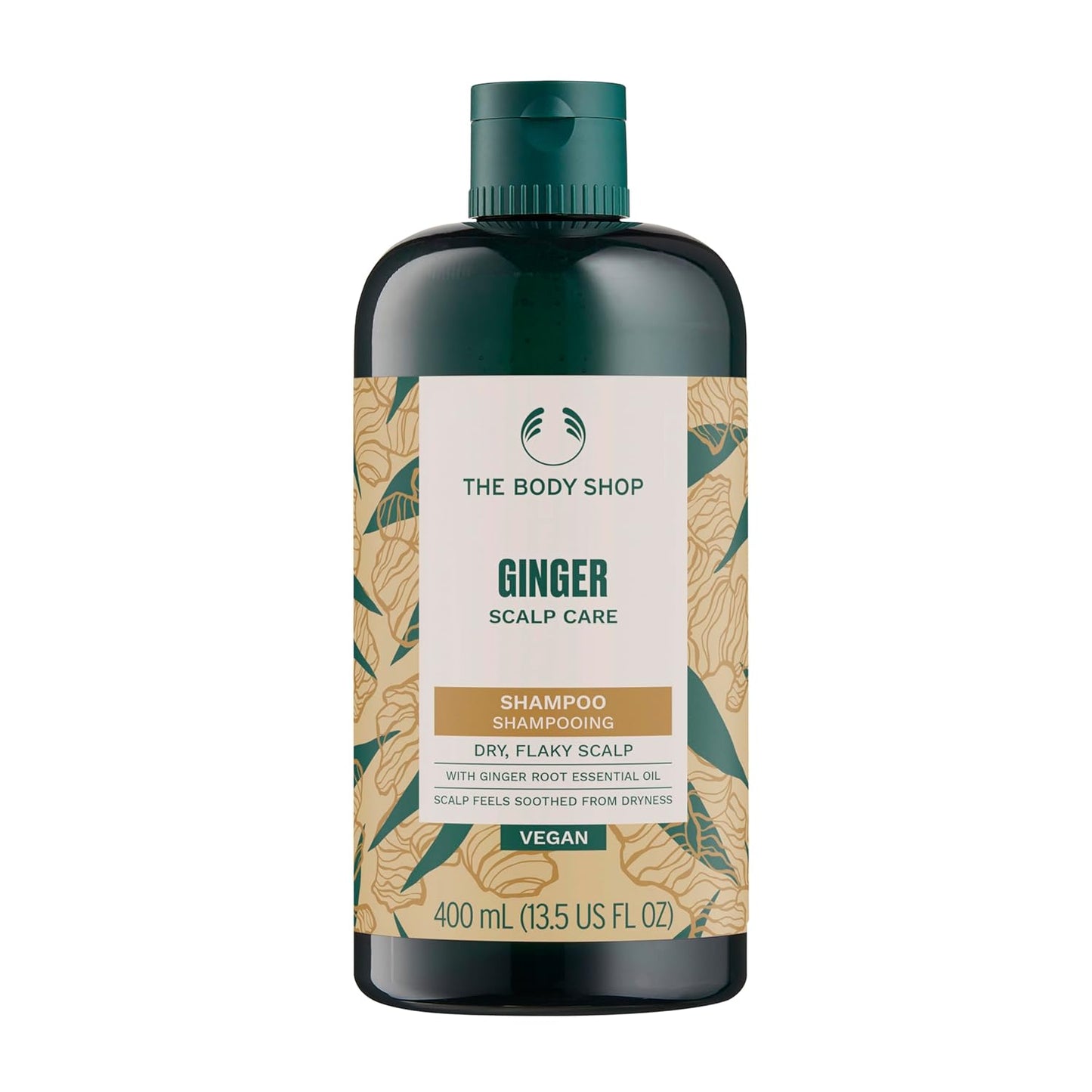 Ginger Scalp Care Shampoo - Cleansing Formula to Remove Build-Up & Invigorate Scalp | Vegan, 8.4 oz