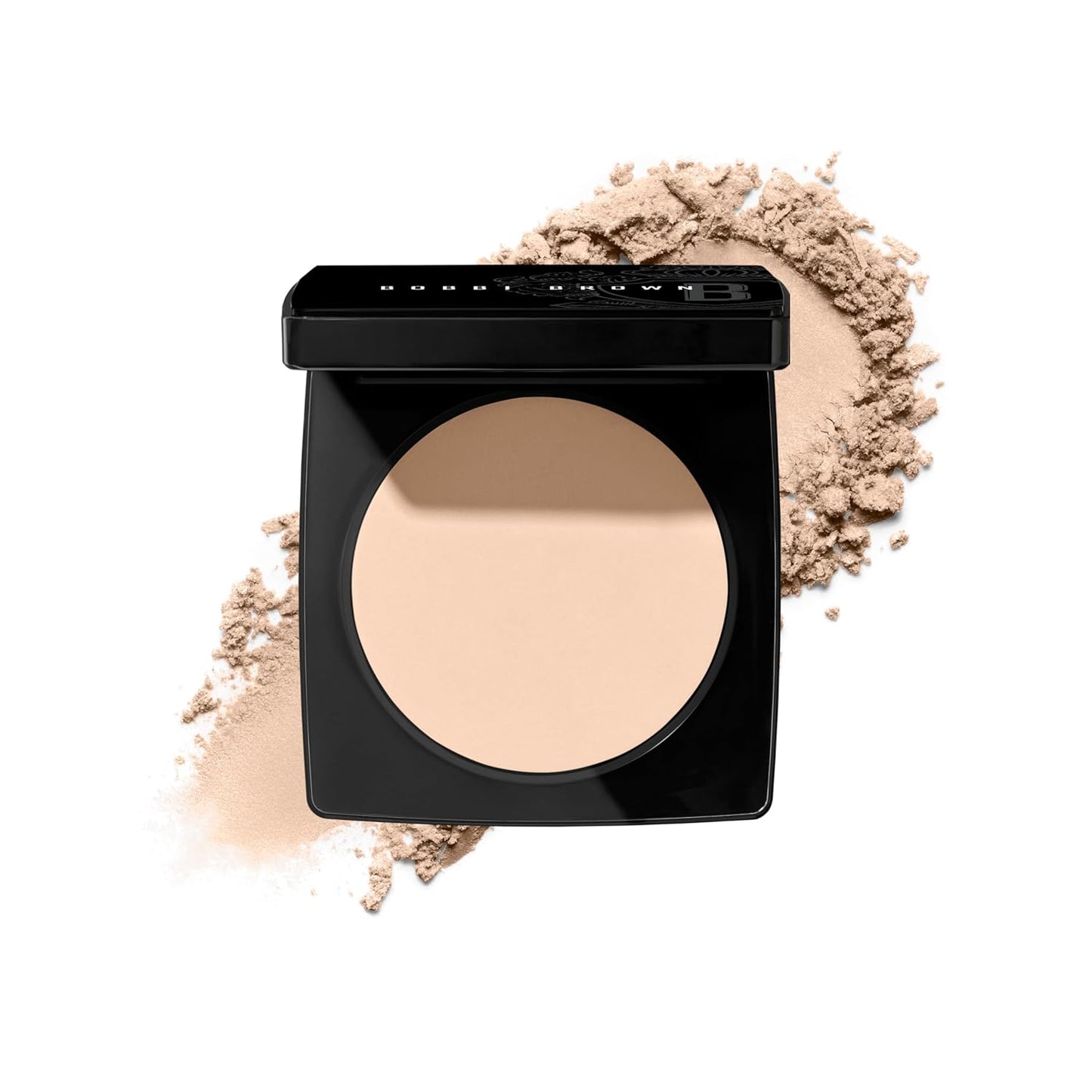 Bobbi Brown Sheer Finish Pressed Powder - Oil-Absorbing Mattifying Setting Powder | 0.32 Ounce with Puff for All-Day Shine Control