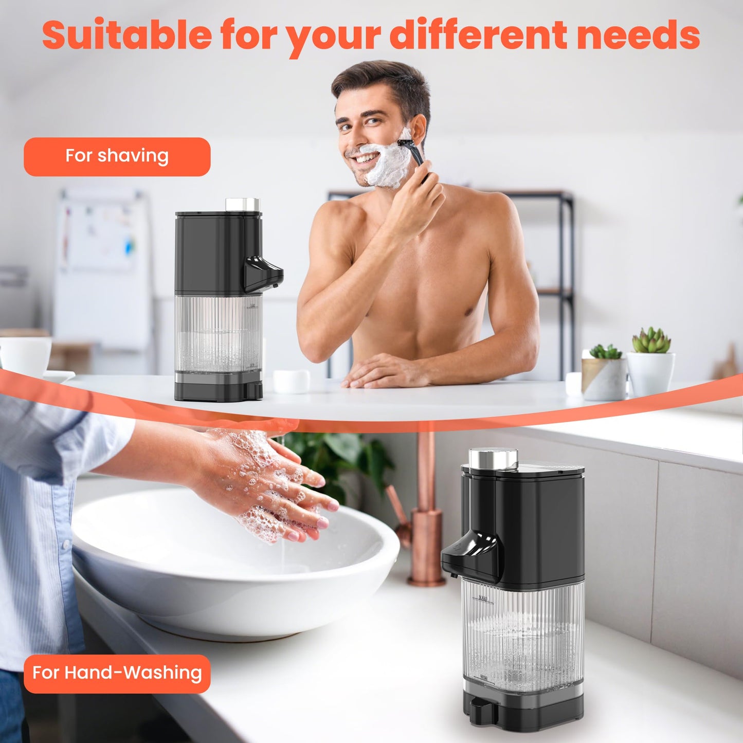 TASALON Professional Automatic Hot Lather Machine for Shaving, Barber Shop, Salon & Home Use Shaving Cream Warmer