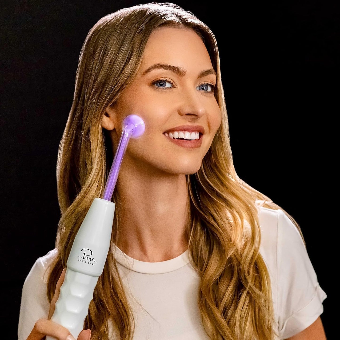 NuDerma Clinical Portable Skin Therapy Wand - 6 Fusion Neon & Argon Wands for Anti-Aging, Skin Tightening & Radiance | Wrinkle Reduction