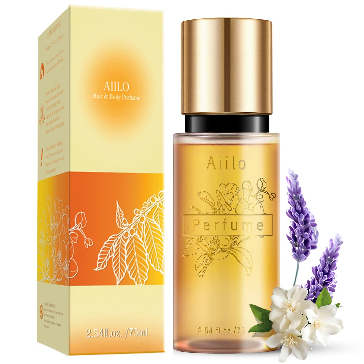 Aiilo Hair Perfume for Women, Long Lasting Hair Fragrance Mist, Hair Perfume Spray for Hair, Body & Clothes, Lightweight Non-Greasy Formula, Up to 8 Hours Freshness, 75ml/2.54 Fl Oz (Pistachio Latte)