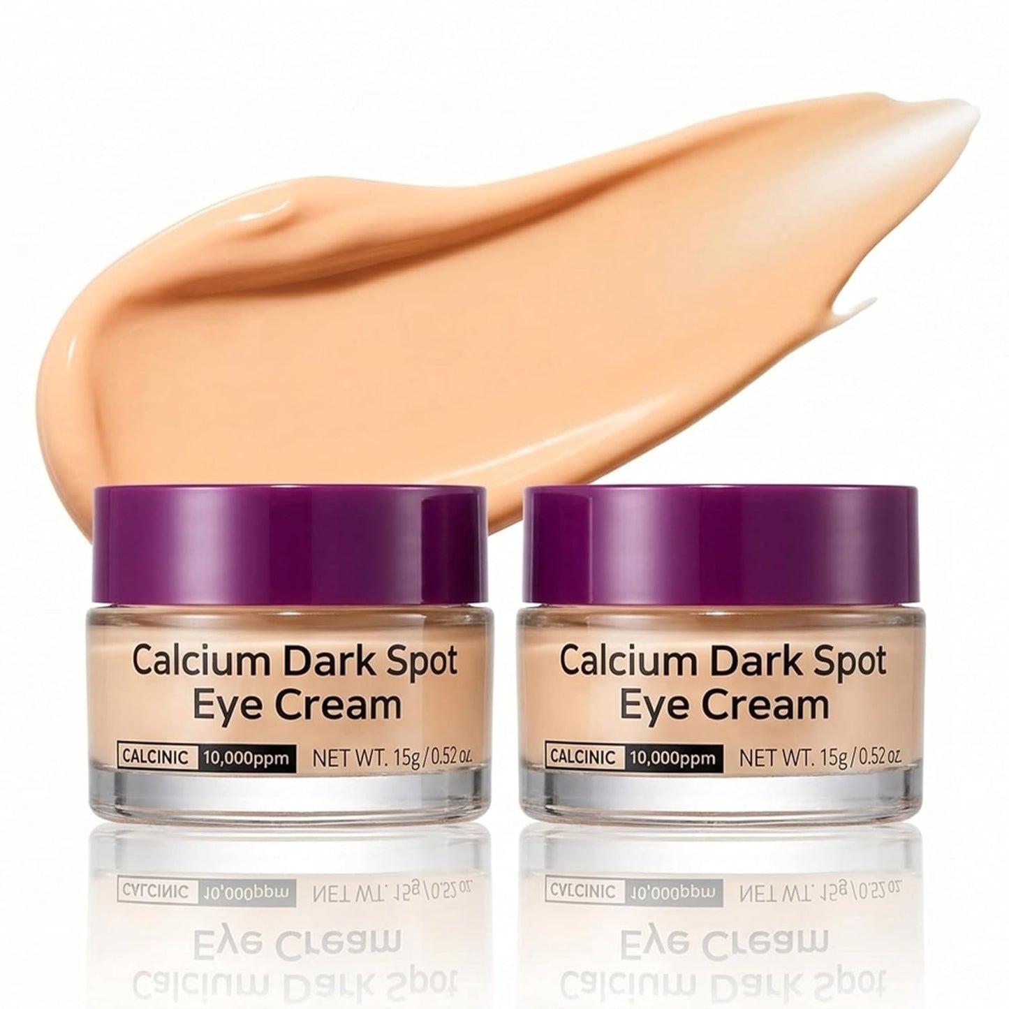 Calcium Dark Spot Eye Cream - Anti-Aging Formula for Dark Circles & Sagging Skin | 2 Pack