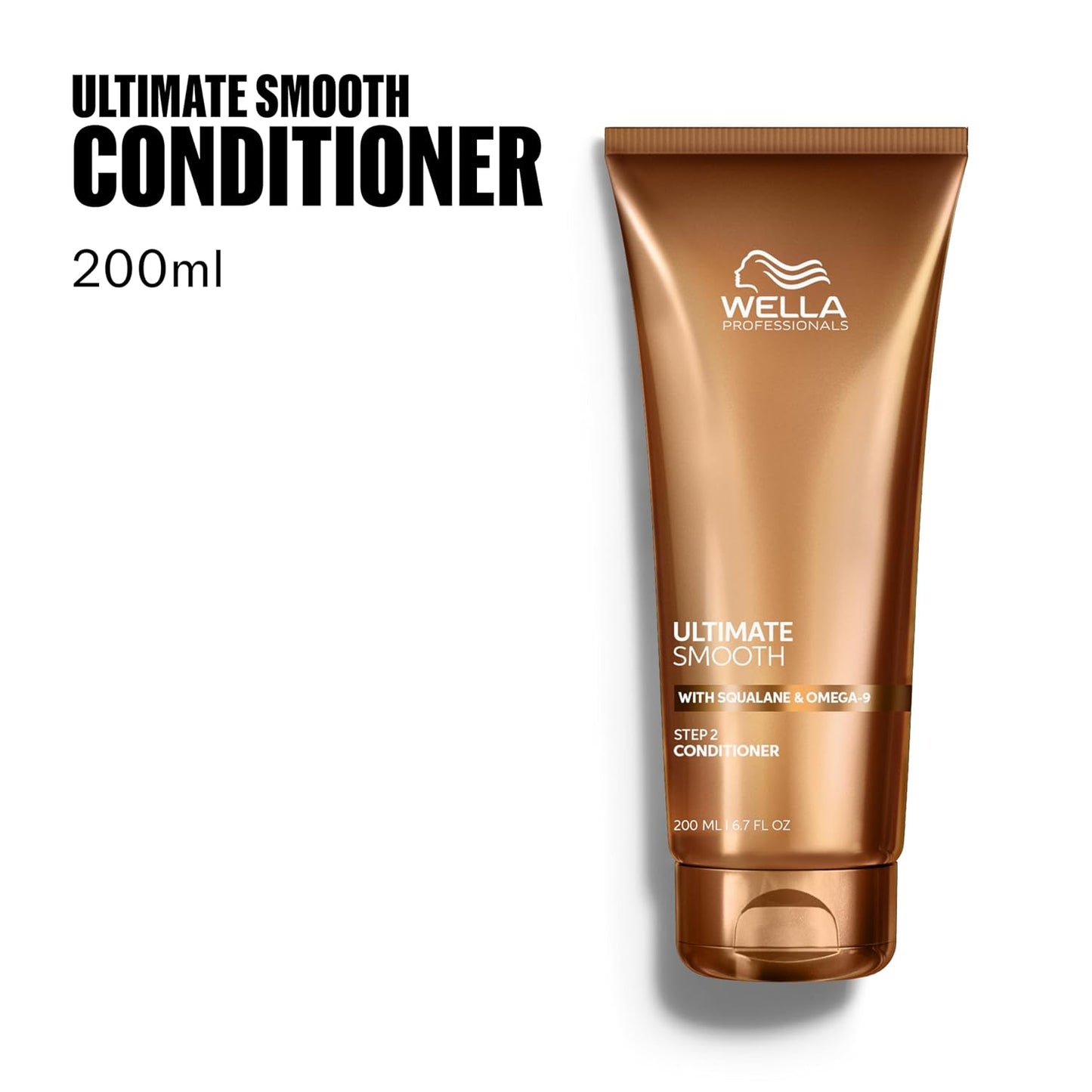 Wella Professionals Ultimate Smooth Conditioner - Nourishing Treatment for Dry, Frizzy Hair | Squalane & Omega 9 | Color Safe
