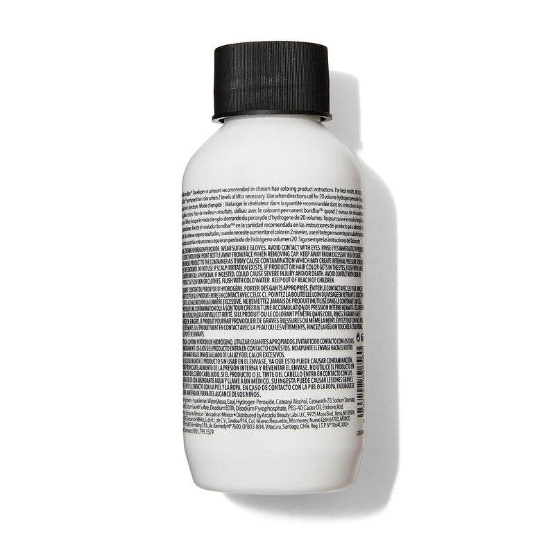 Bondbar 20 Volume Creme Developer, Repairing hair dye for all hair types, CrueltyFree*, ParabenFree, & Vegan, 4 Oz