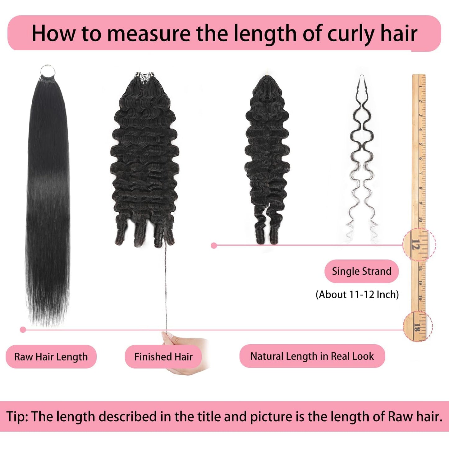 Crochet Hair For Black Women Burmese Curly Crochet Human Hair Extensions 50g Knotless Pre-Separated Feather Crochet Human Hair Spiral Curly Invisible Crochet Hair Natural Black (14inch)