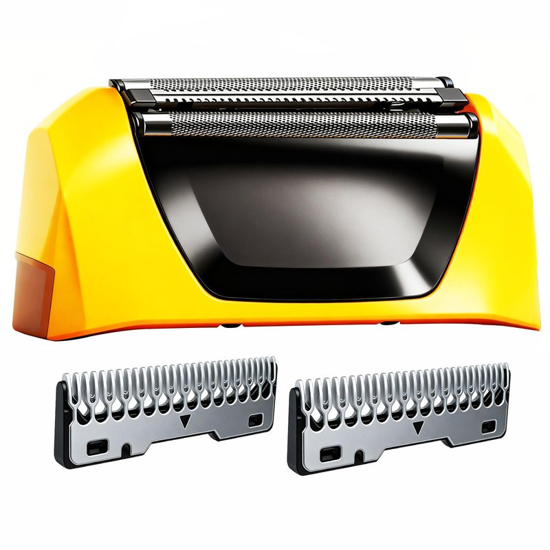 Shaver Replacement Foils Cutters and Head for Wahl Yellow Lifeproof Foil Shaver Series 7061 Model 7045-100