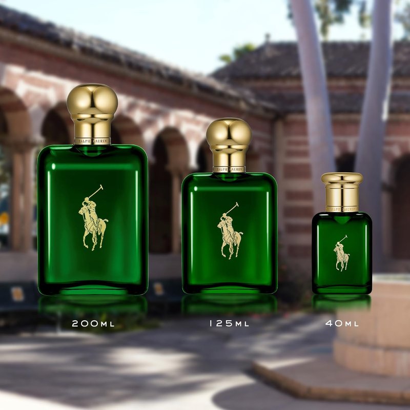 RALPH LAUREN FRAGRANCES Polo - Eau de Toilette - Men's Cologne - Woody & Spicy - With Pine, Patchouli, Leather, and Tobacco - Medium Intensity - 4.2 Fl Oz