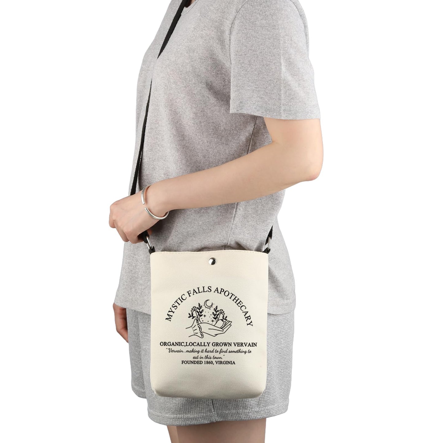 G2TUP Vampire TV Show Inspired Gift Vampire B-rothers Tote Bag Stefan Handbag Vampire Merch Fans