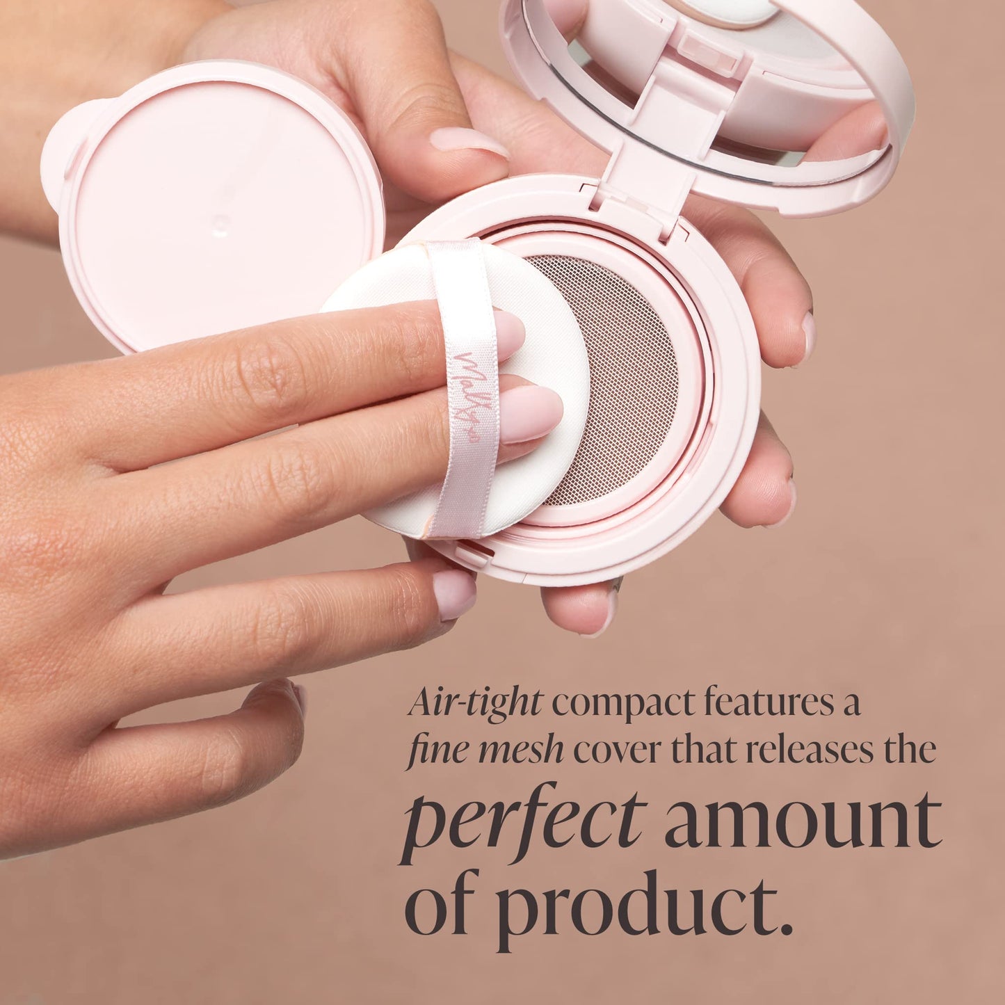 Mally Beauty Flawless Finish Transforming Effect Foundation - Tan - Full Coverage Cream Foundation - Breathable & Lightweight - Hydrating Formula with Vitamin E - Satin Finish