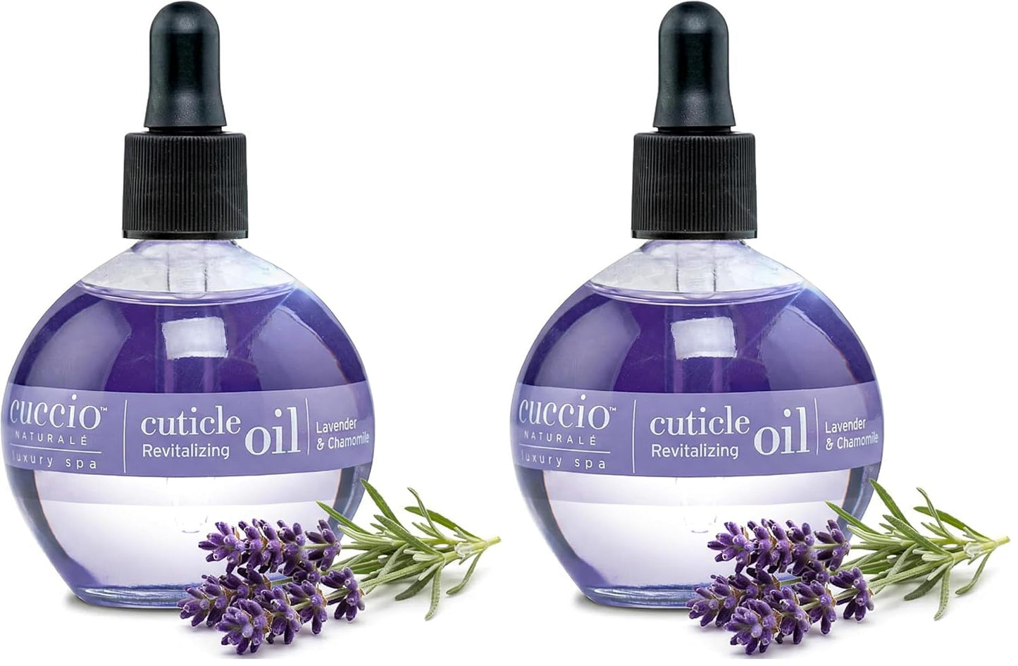 Cuccio Naturale Revitalizing Cuticle Oil - Lightweight Hydrating Nail & Cuticle Conditioner | 2.30 Fl Oz