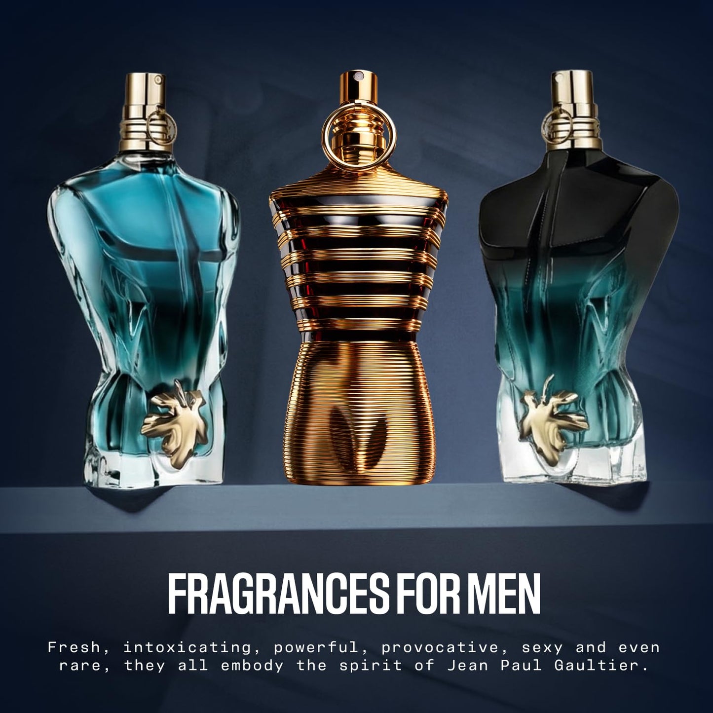 Jean Paul Gaultier Le Male Elixir Parfum - Long-Lasting Woody Aromatic Cologne for Men with Lavender & Tonka Bean | Luxury Fragrance