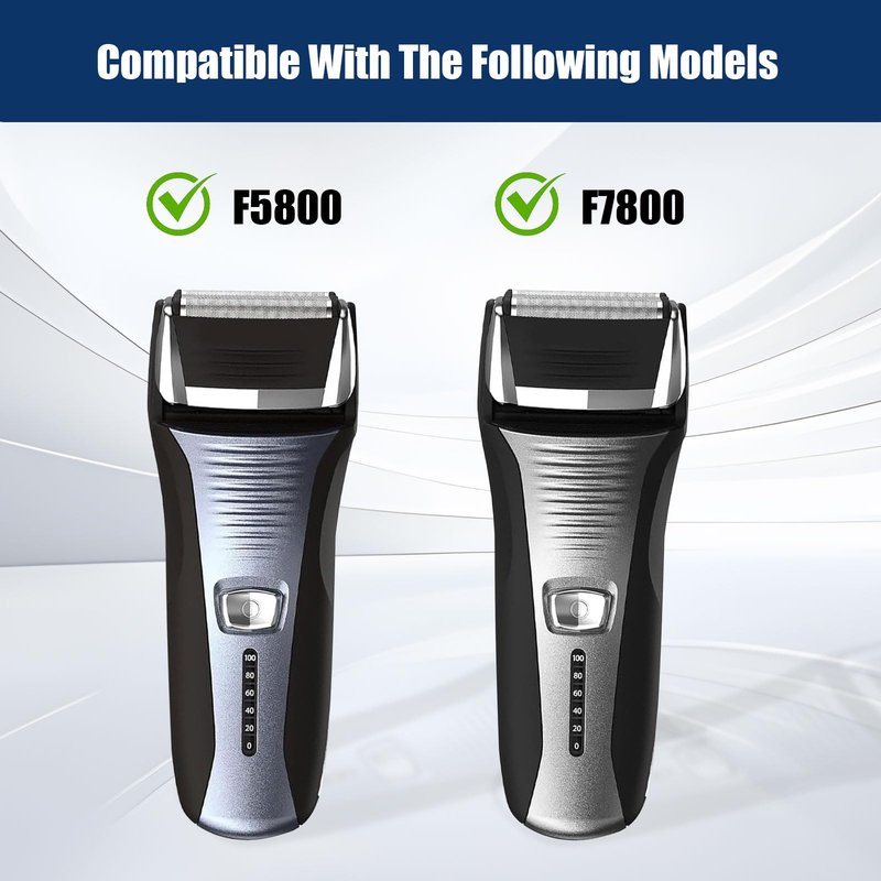Shaver Replacement Foil Compatible with Remington TITANIUM-X Flex & Pivot Foil and Cutter F5800 & F7800,1pack