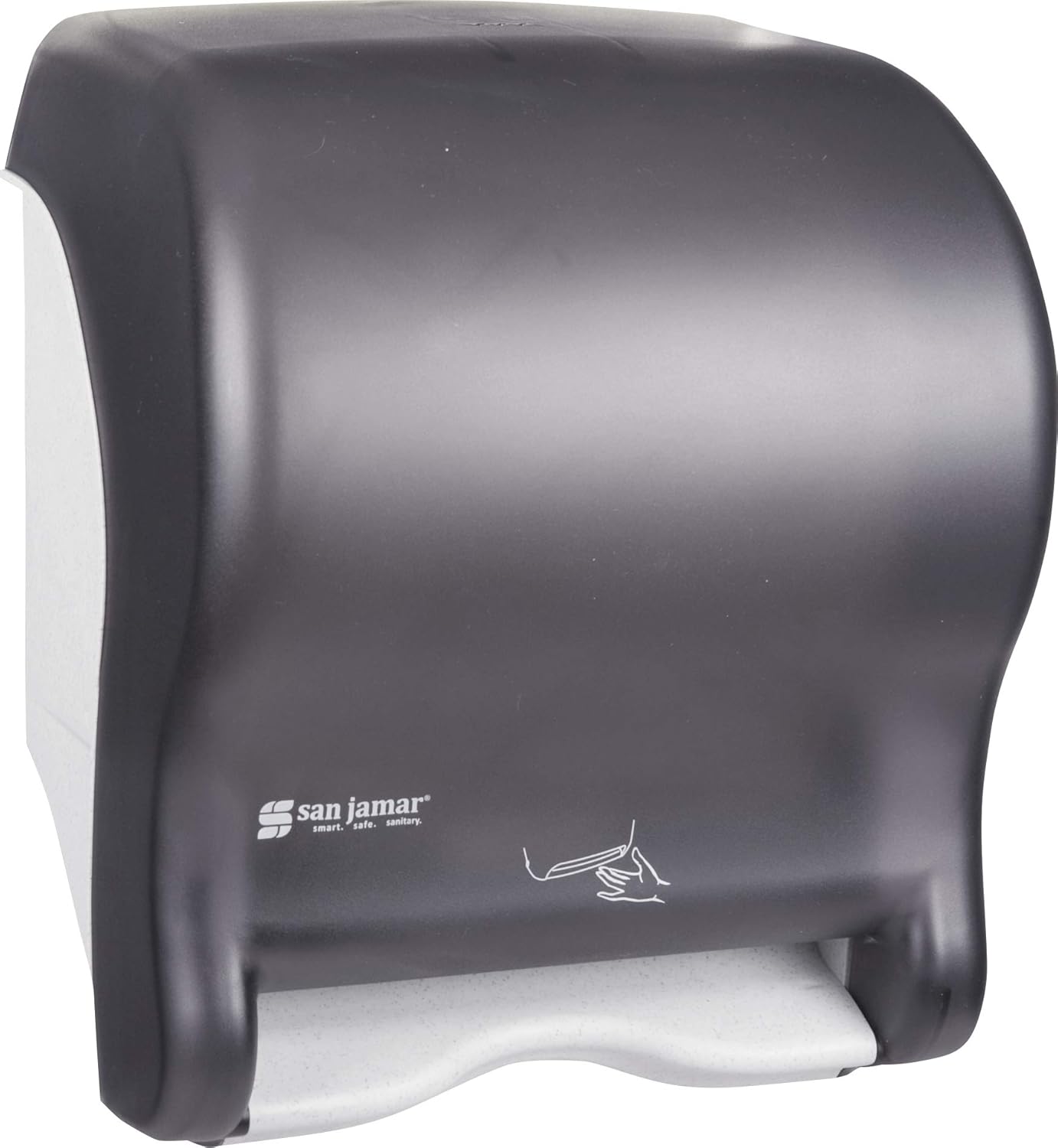 Smart Essence Electronic Roll Towel Dispenser - Touchless Design | Black Finish