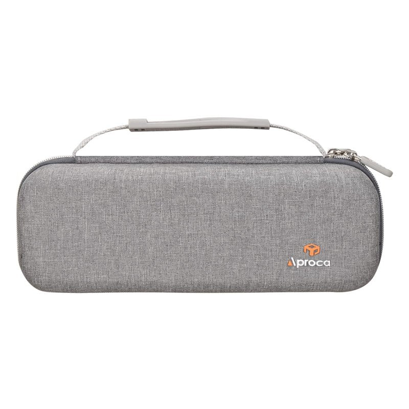 Aproca Case Compatible with Canon ImageFORMULA R10 / ImageFORMULA P-215II Portable Document Scanner, Hard Storage Bag for Accessories -Grey (Case Only)