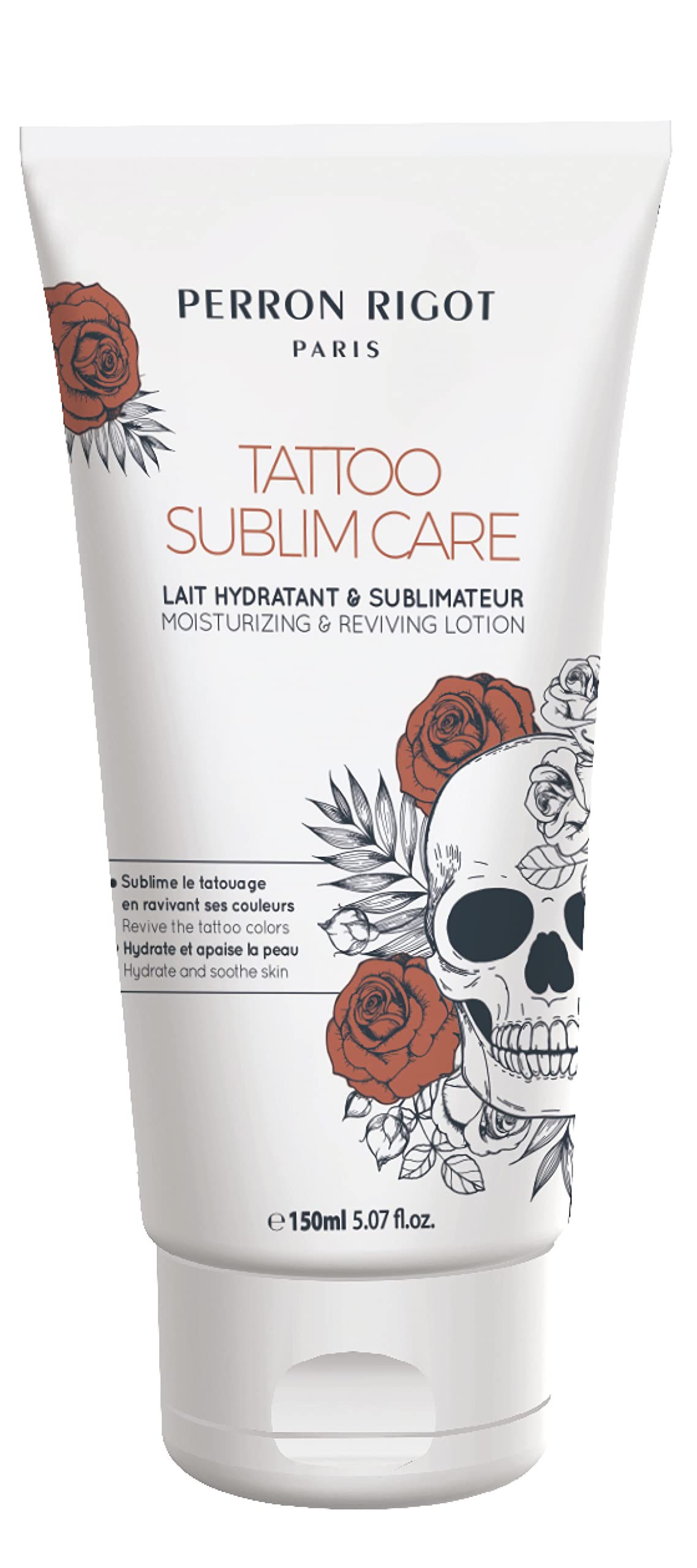 Cirepil - TATTOO - Sublim Care - Moisturizing & Reviving Lotion - Redefine the Tattoo, Hydrate and Sooth the Area after Waxing - 5.07 fl oz