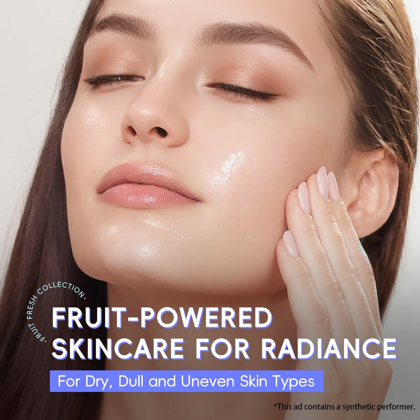 QUIYUM Fruit Skin Care Sets, Routine Skincare with Facial Mask, Beauty Skincare for Women, Facial Care, Hydration, Moisturizing, Oil Control, Glow Up, Teen Girl Gifts Trendy Stuff, Spa-Like at Home