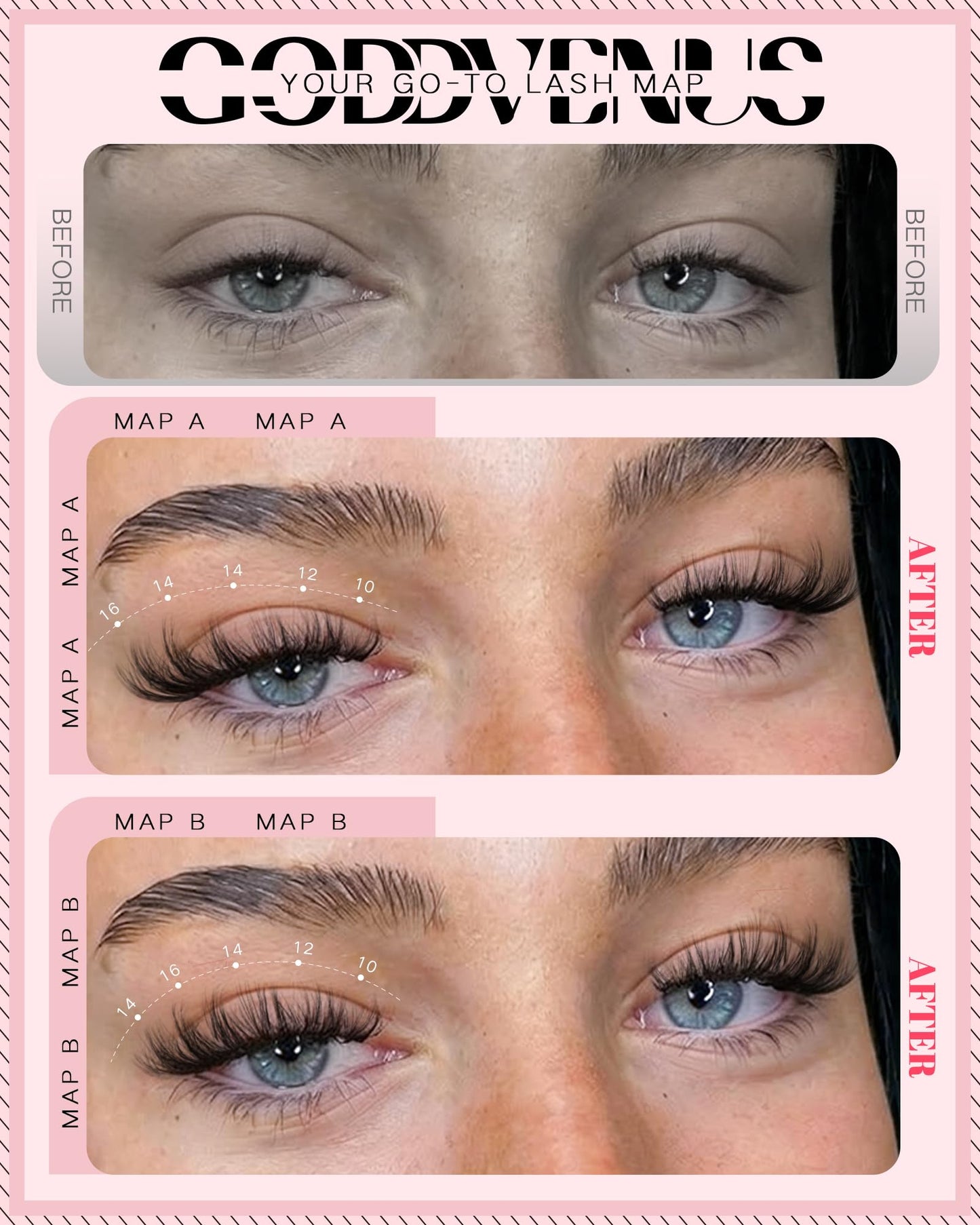 Goddvenus Fluffy Eye Lash Clusters Wispy Eyelash Clusters, D Curl Cluster Eyelash Extensions Natural Look Individual Lashes, 10-16mm False Eyelashes for DIY Lash Extensions