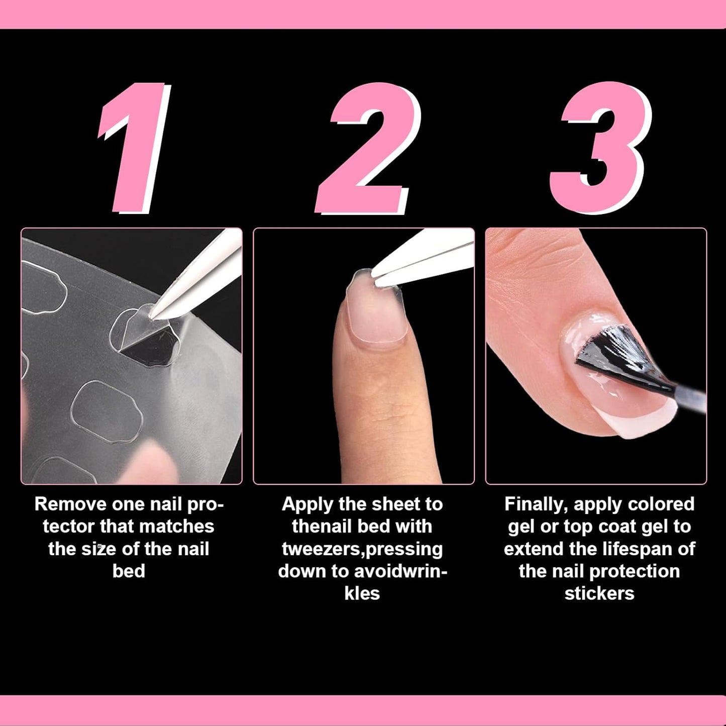 Nail Repair Patches - Upgraded Invisible Sheets for Damaged Nails | Easy-to-Use Recovery Layer, Various Sizes