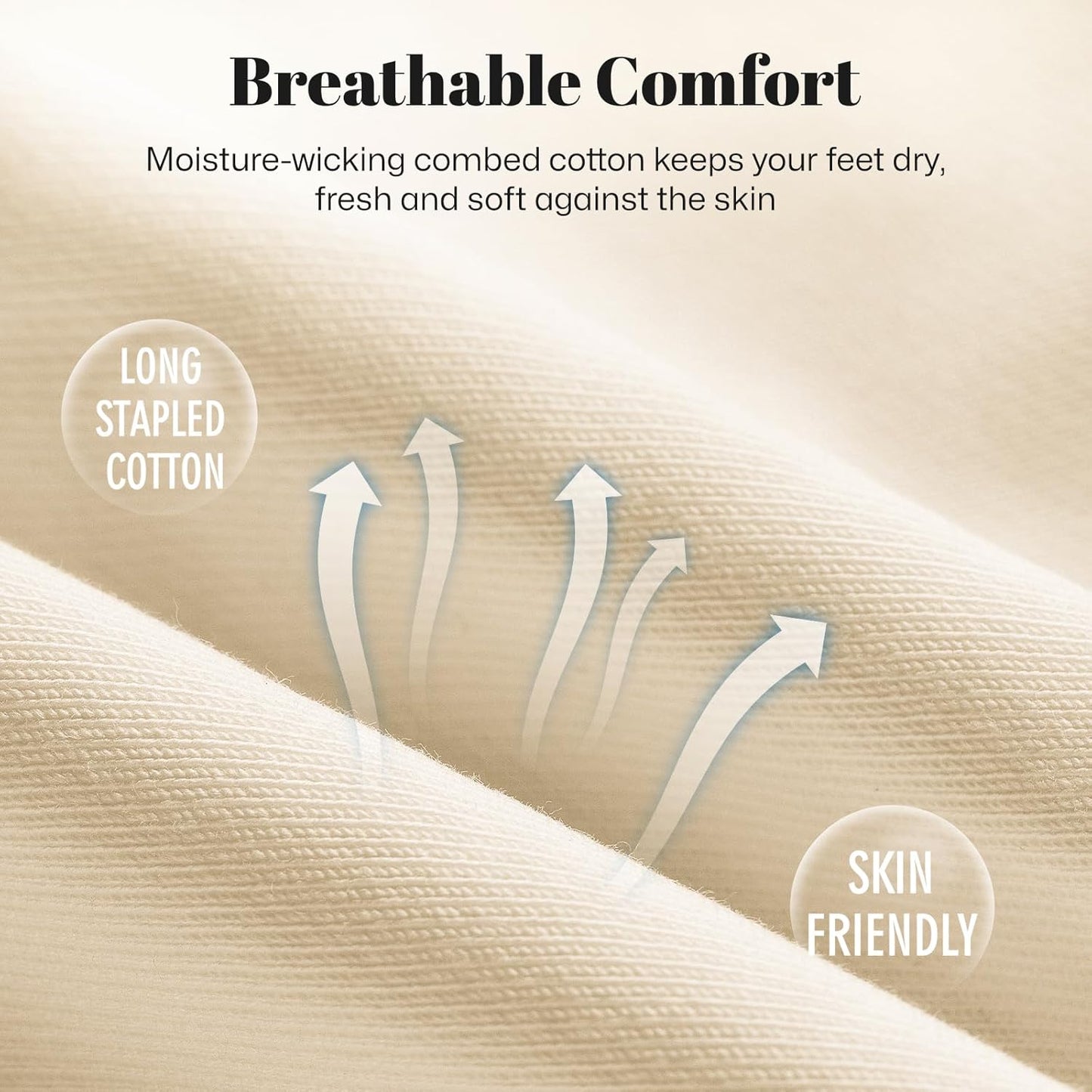No Show Socks for Women - Non-Slip Flat Boat Line | 4-8 Pairs Available