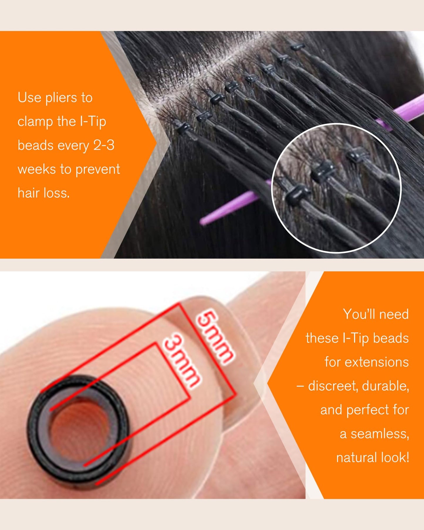 Sunny Hair Soft I Tip Human Hair Extensions, Black, for Women with Short Straight Hair Seeking Volume, Prevents Flatness at Wedding Receptions and Evening Parties, 50g 14 Inch