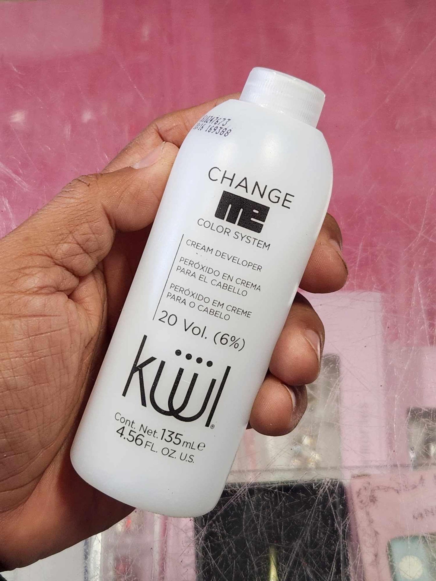 Generic Küül Change Me Peroxide 20 Volume (6%) floz Color System Crema Cabello, 4 Fl oz Cream Developer, white