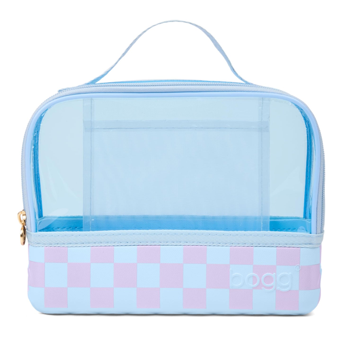 BOGG BAG Boggs n Ends Travel Organizer Pouch – 9” x 3” x 7” – Durable, Washable, Tip-proof – Compact Cosmetics Case (Checker Out)