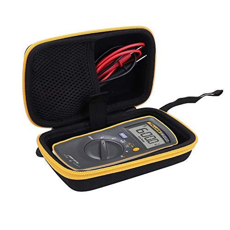 Aenllosi for fluke 101/106/107 Handheld Digital Multimeter Carrying Case, Fluke Volt Meter Organizer（Case Only）