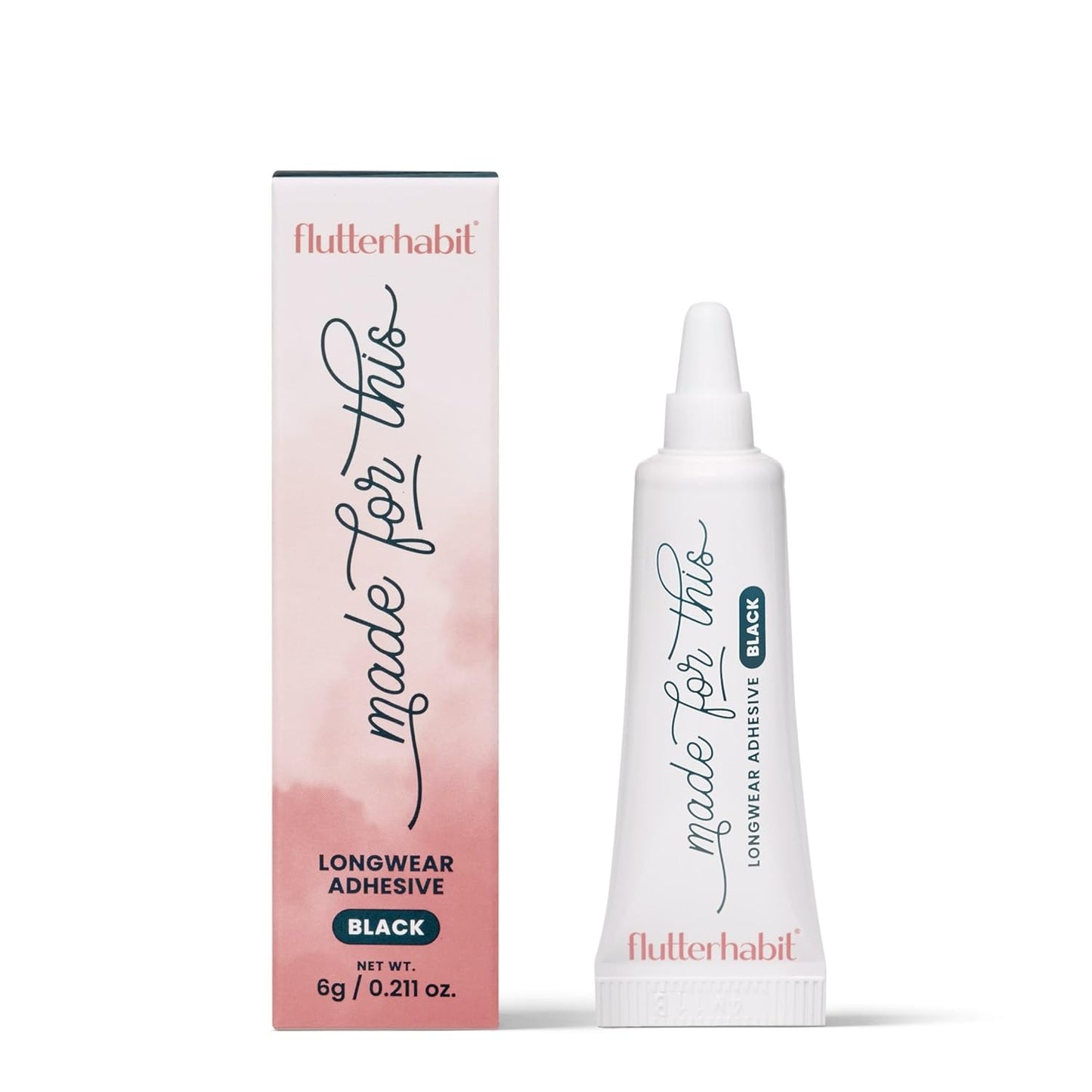 Eyelash Extension Adhesive - All-Day Hold Lash Cluster Glue for Effortless, Long-Lasting Lashes | Black