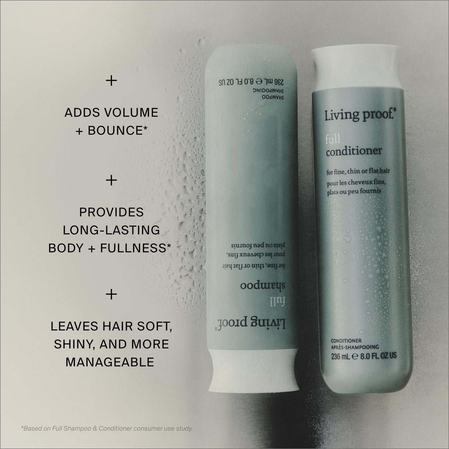 Living Proof Full Conditioner Volumizing & Moisturizing Conditioner for Women, Paraben & Silicone Free, Safe for Color Treated Hair, 24 oz