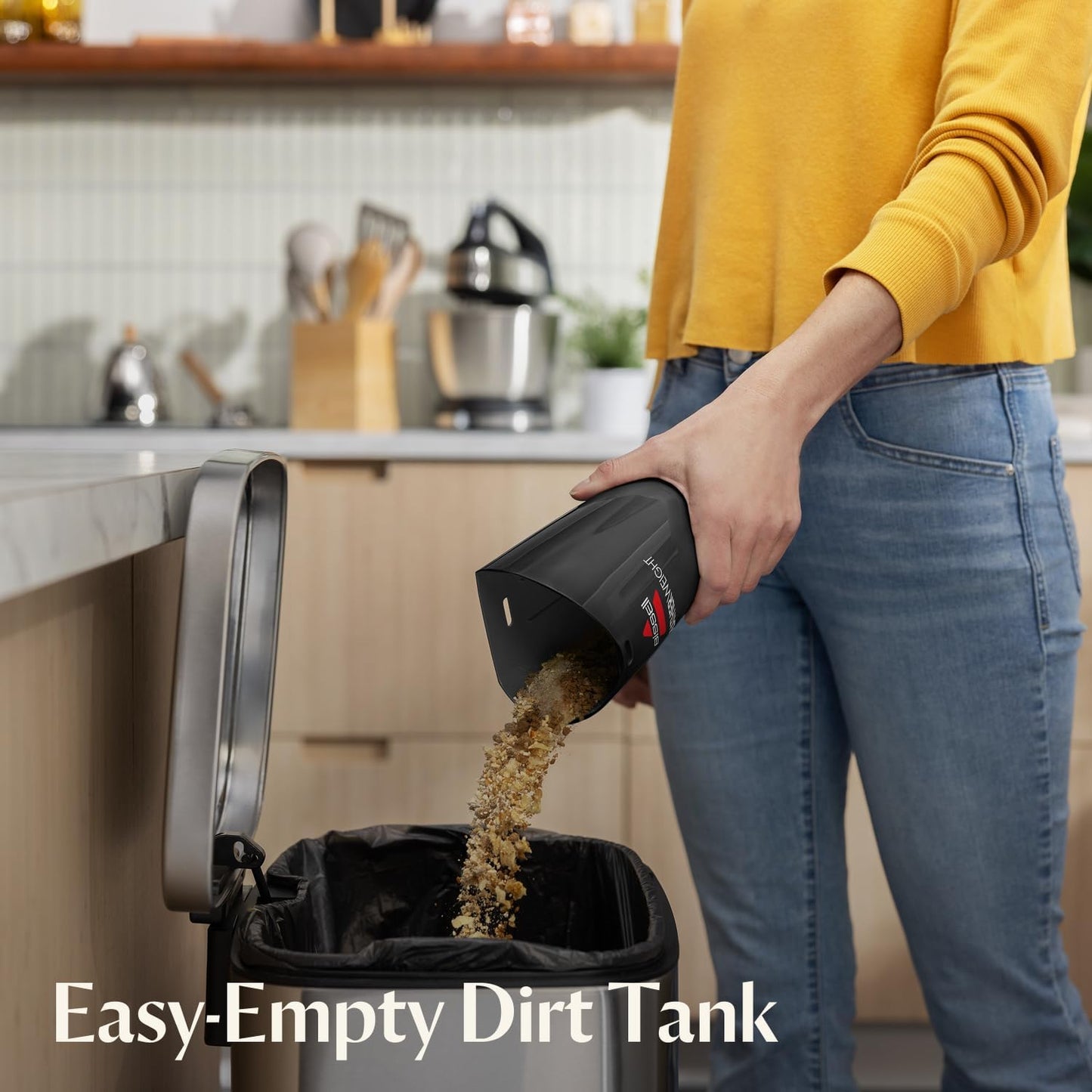 Bissell Featherweight Stick Vacuum - Lightweight Bagless Design for Hard Floors & Carpets | Black