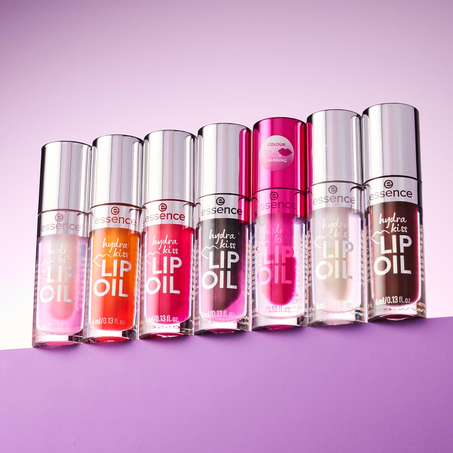 essence | Hydra Kiss Lip Oil |Intense Hydration & Glossy Finish | Infused with Hyaluronic Acid, Vitamin E & Jojoba Oil | Vegan & Cruelty Free (06 | Cranberry Is Back)