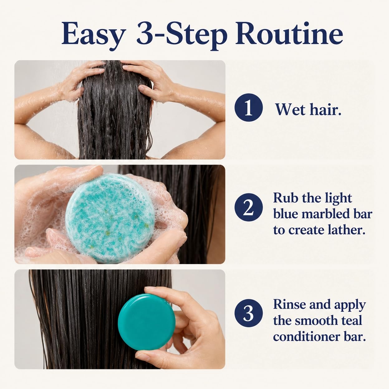 Biotin Shampoo and Conditioner Set for Thinning Hair, Volumizing Hair Growth Shampoo for Women & Men, Sulfate Free Rosemary & Blueberry Hair Care for Dry Damaged Hair