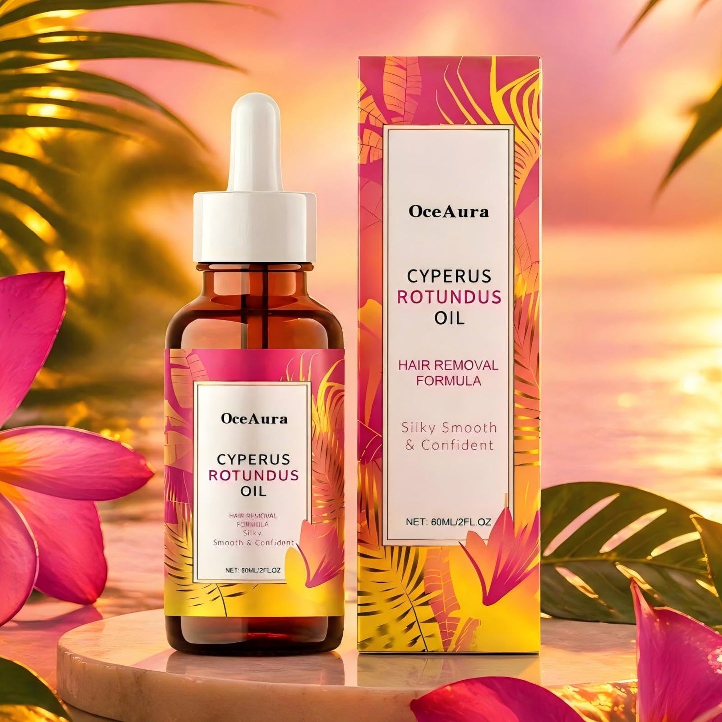 Cyperus Robundus Oil,Natural Cyperus Rotundus Oil for Hair Removal,Cyperus Rotundus Oil for Hair Removal Care,Moisturizing&Soothing Cyperus Oil Soothes Skin,Fit All Skin Types,Leaves Skin Smooth-60