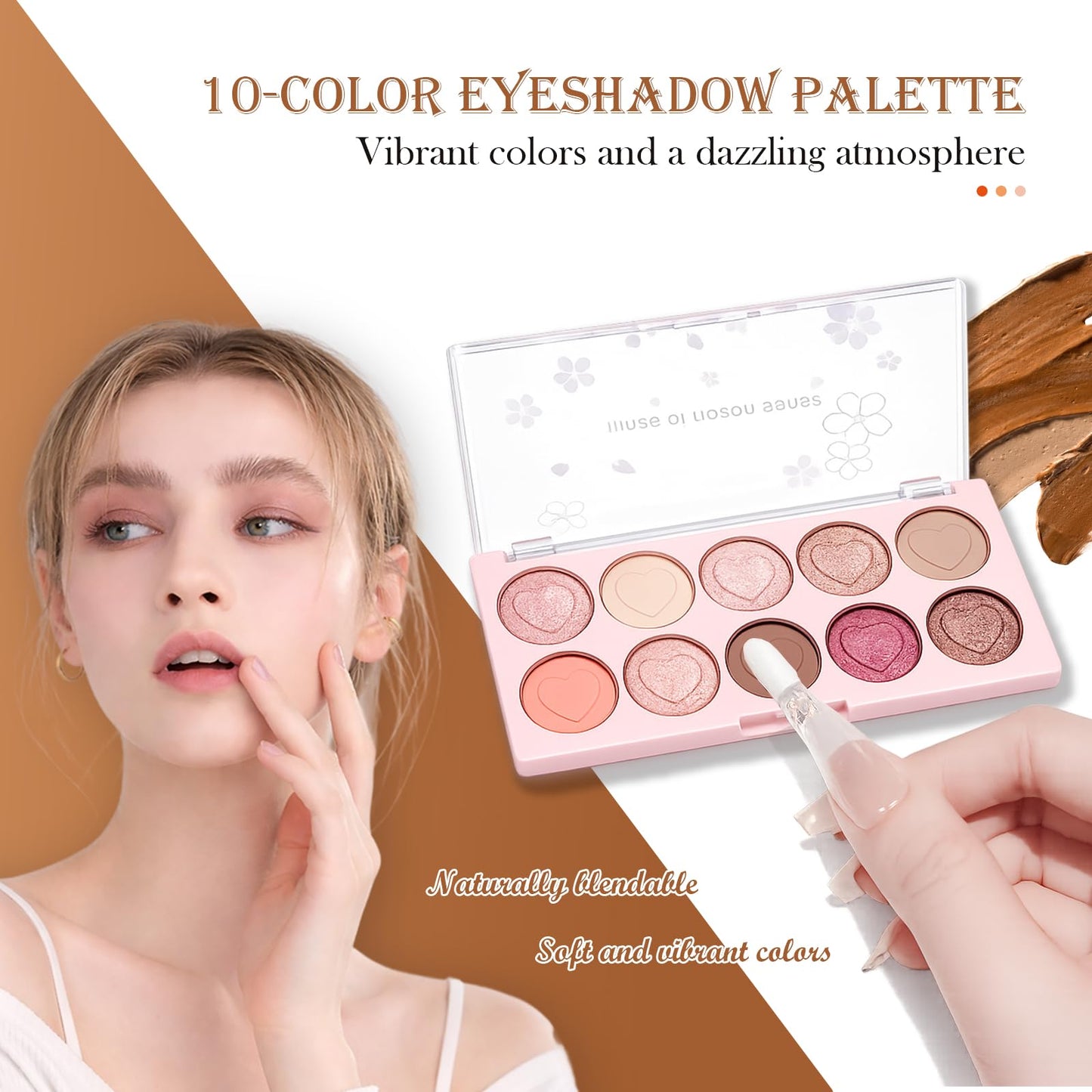11Pcs Makeup Kit, Lipstick & Eyeshadow, Makeup Set for Teens &Girls