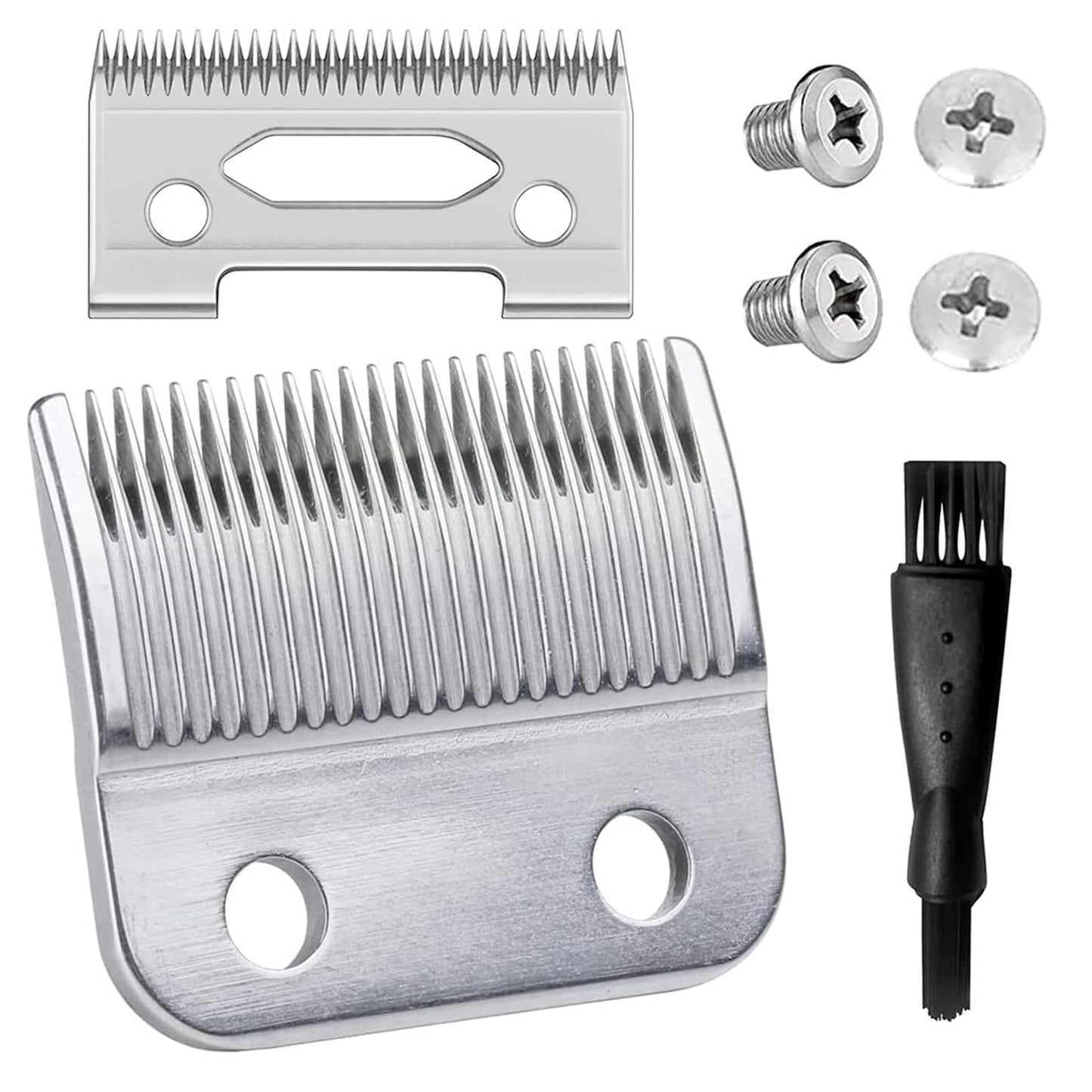 Blade Fit for Wahl Clipper Blades Replacement, Precision 2 Holes Adjustable Parts Compatible with Wahl 5 Star Series Replacement Blades, for Magic Clip, Color Pro, Senior, 9200/8000/7000/6000/5000