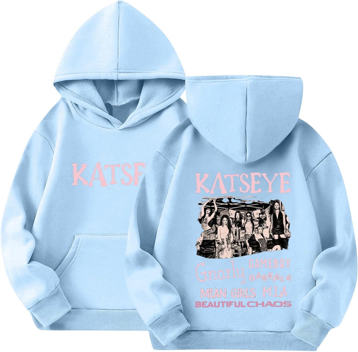 Katseye Kids Hoodie - Graphic Sweatshirt for Boys & Girls | Long Sleeve, Comfortable Fit