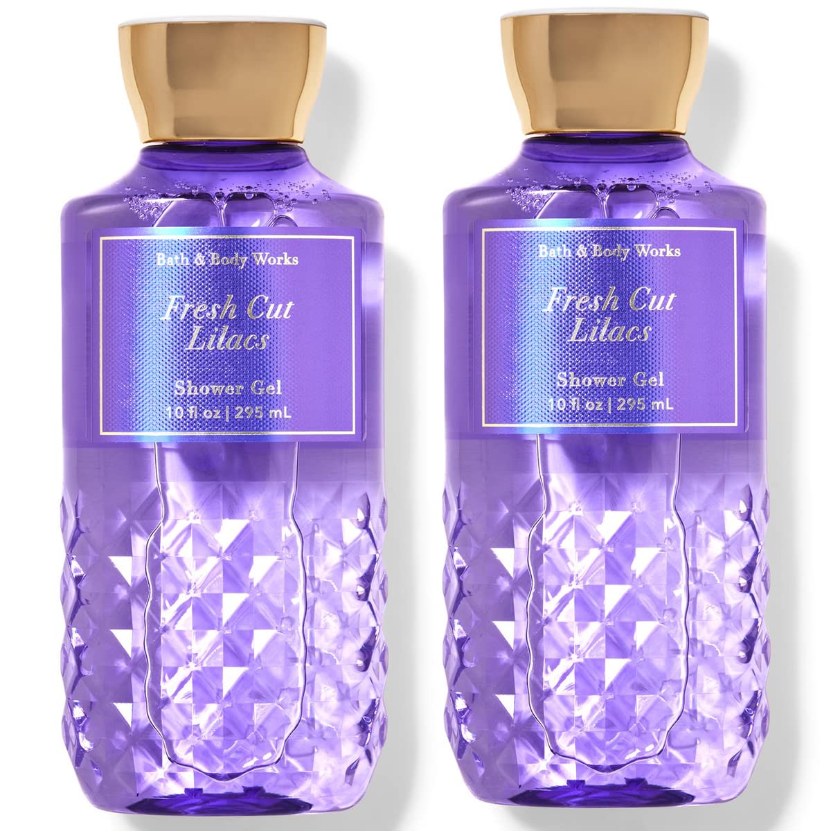 Fresh Cut Lilacs Shower Gel Bundle - 10 Fl Oz | Set of 2 Moisturizing Body Washes