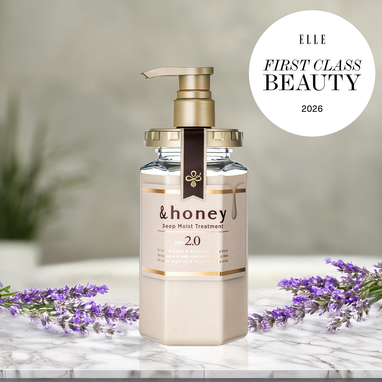 [Genuine Product] &honey Deep Moist Shampoo & Conditioner Set 440mL+450g/14.87.fl.Oz+15.69Oz (Sampoo and Conditioner Set)