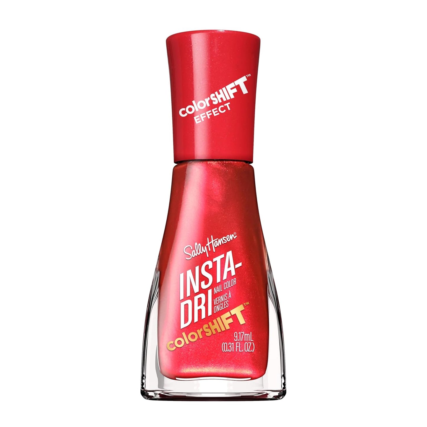 Sally Hansen Nail Polish - Dragon Fruit Crush | Quick-Dry Satin-Matte Finish, One-Coat Application, 0.31oz